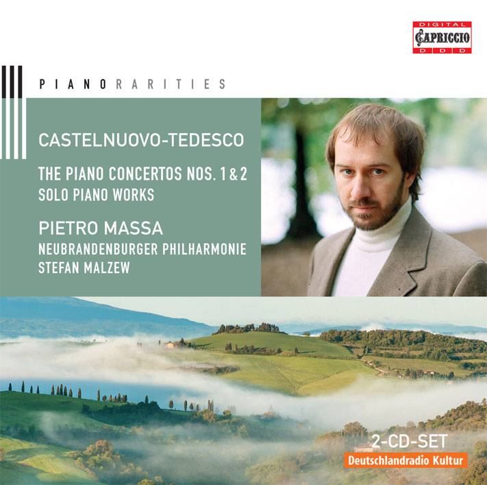 Mario Castelnuovo-Tedesco: Piano Concertos Nos. 1 & 2; Solo Piano Works / Pietro Mass, piano